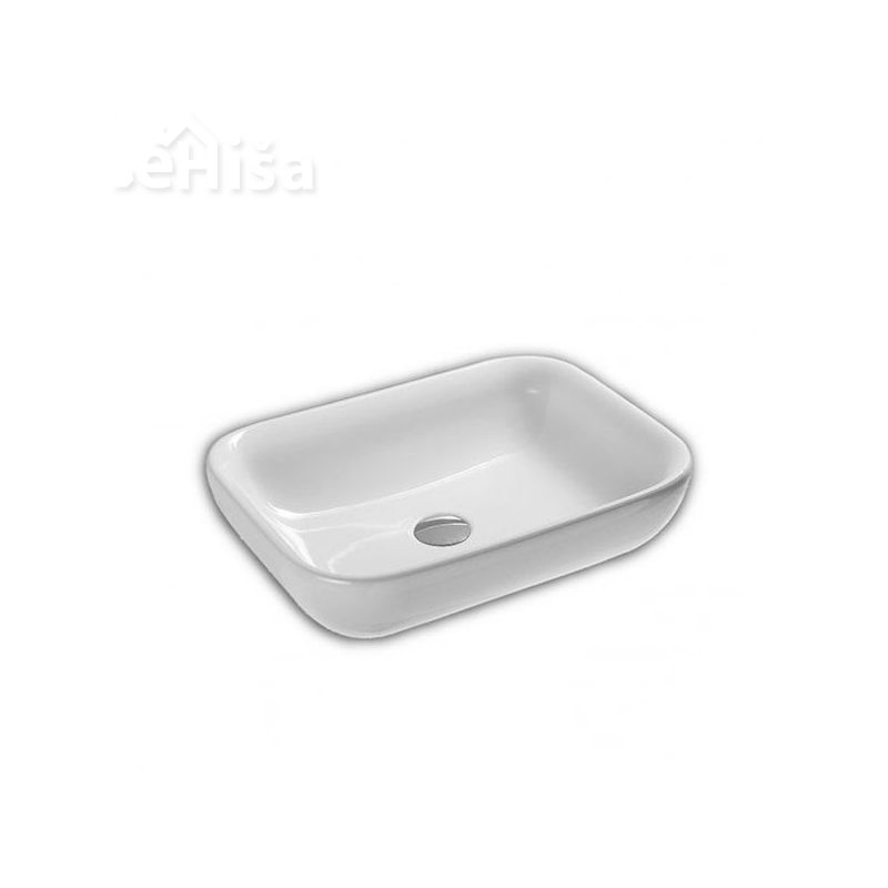 Pravokotni nadpultni umivalnik HAPPY HOUR 17:00 55x40 cm HATRIA Y0QQ01
