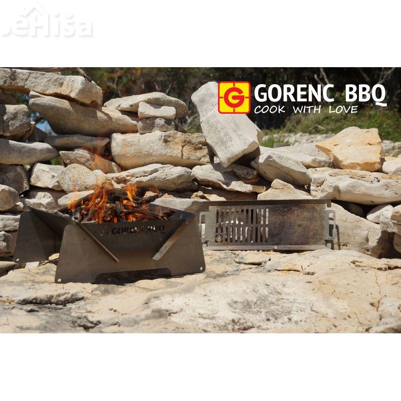 Prenosni žar na oglje V-GRILL 60 GORENC
