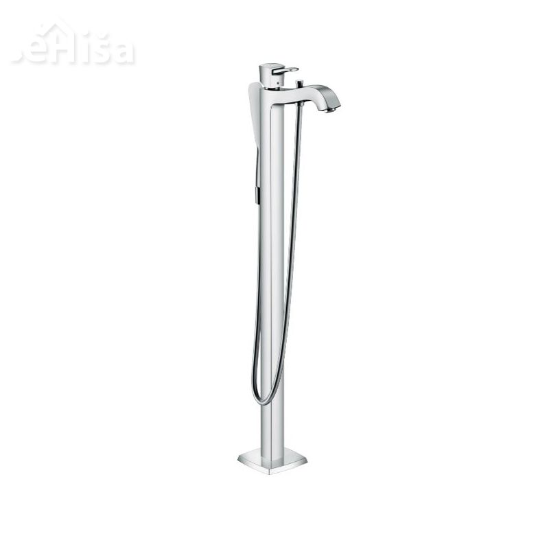 Samostoječa armatura za kopalno kad Metropol Classic z ročko krom HANSGROHE 31445000
