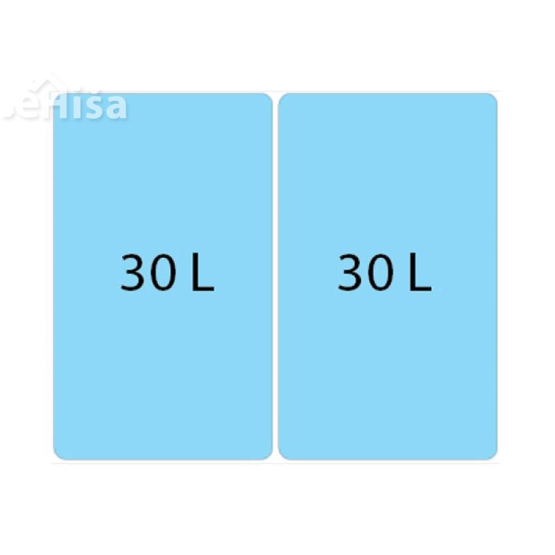 Sistem za ločeno zbiranje odpadkov Albio 40 dvojni 2x30 L ALVEUS 1090338