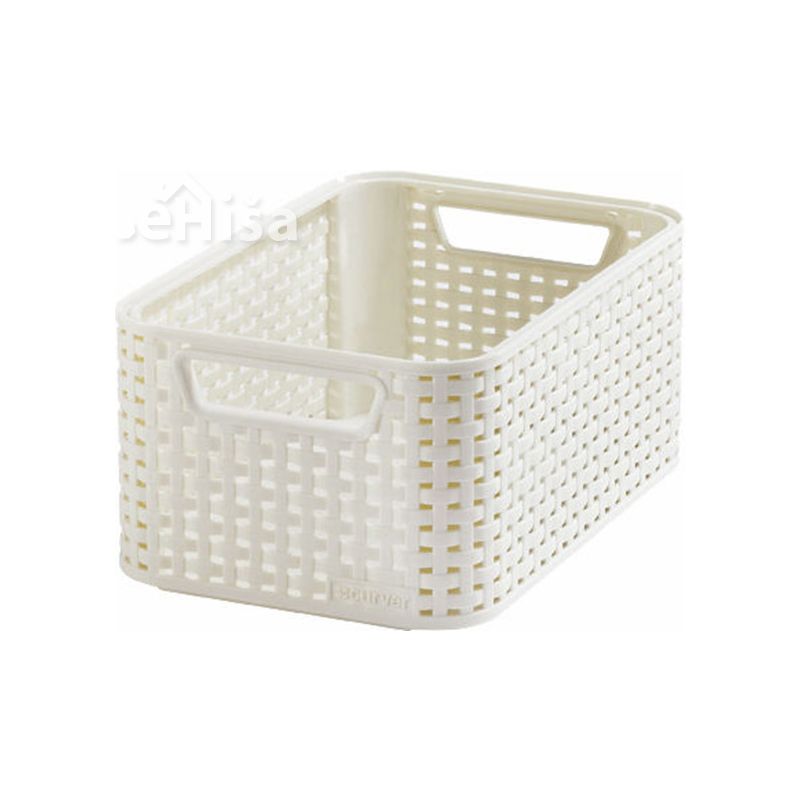 Škatla za shranjevanje RATAN S bela CURVER 3614-885
