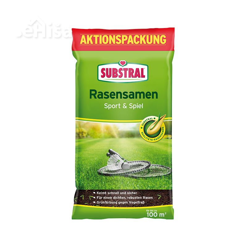 Šport in špas travna mešanica 2kg za 100m2 SUBSTRAL