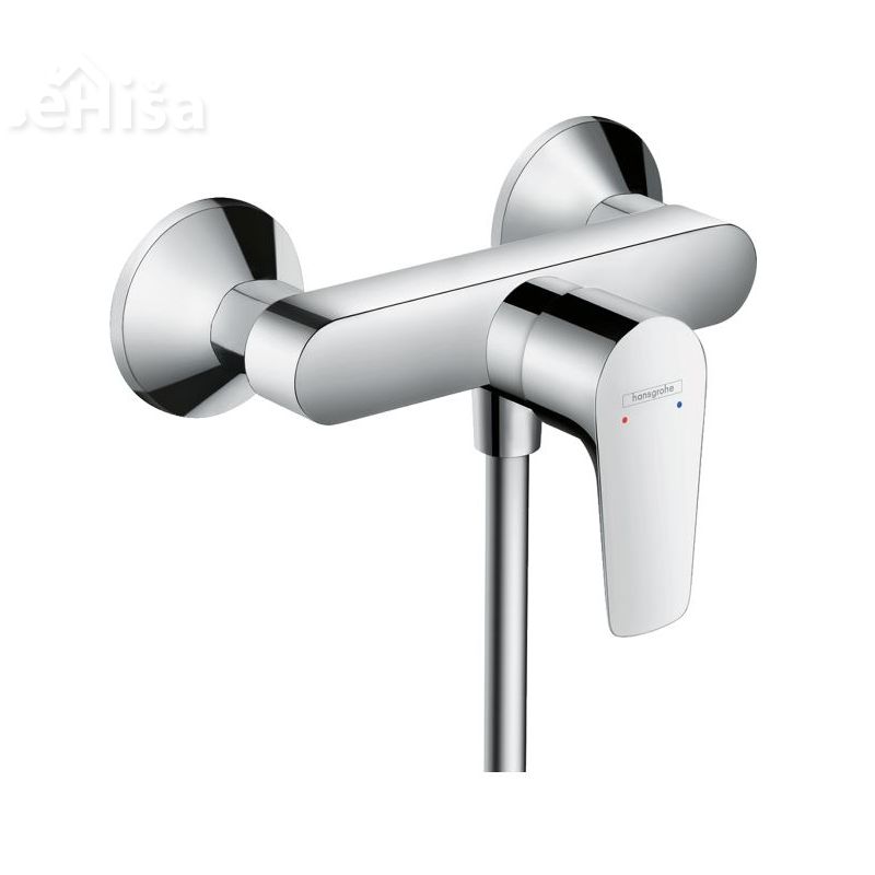 Stenska enoročna armatura za tuš Talis E krom HANSGROHE 71760000
