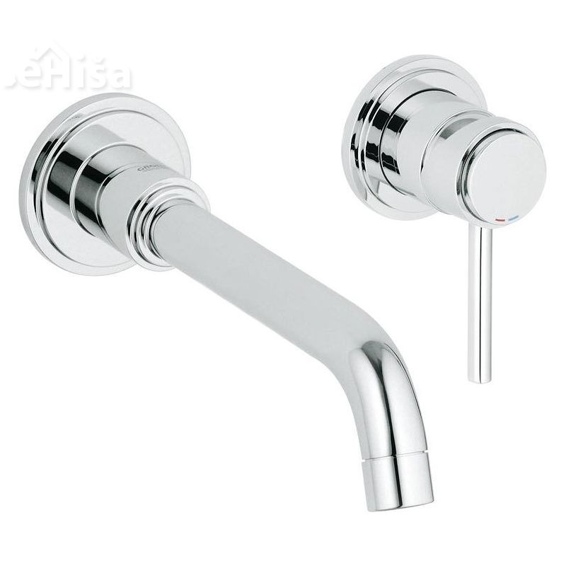 Stenska enoročna armatura za umivalnik Atrio dve odprtini GROHE 19918000