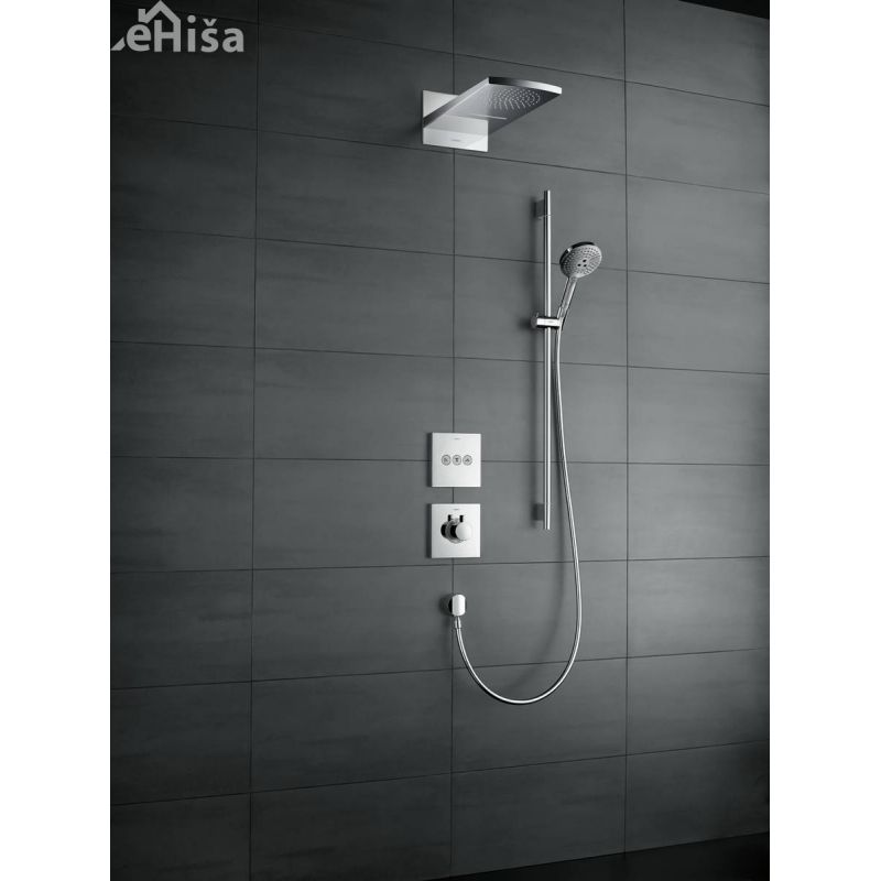 Stenska nadglavna prha Raindance Rainfall 180 krom HANSGROHE 28433000
