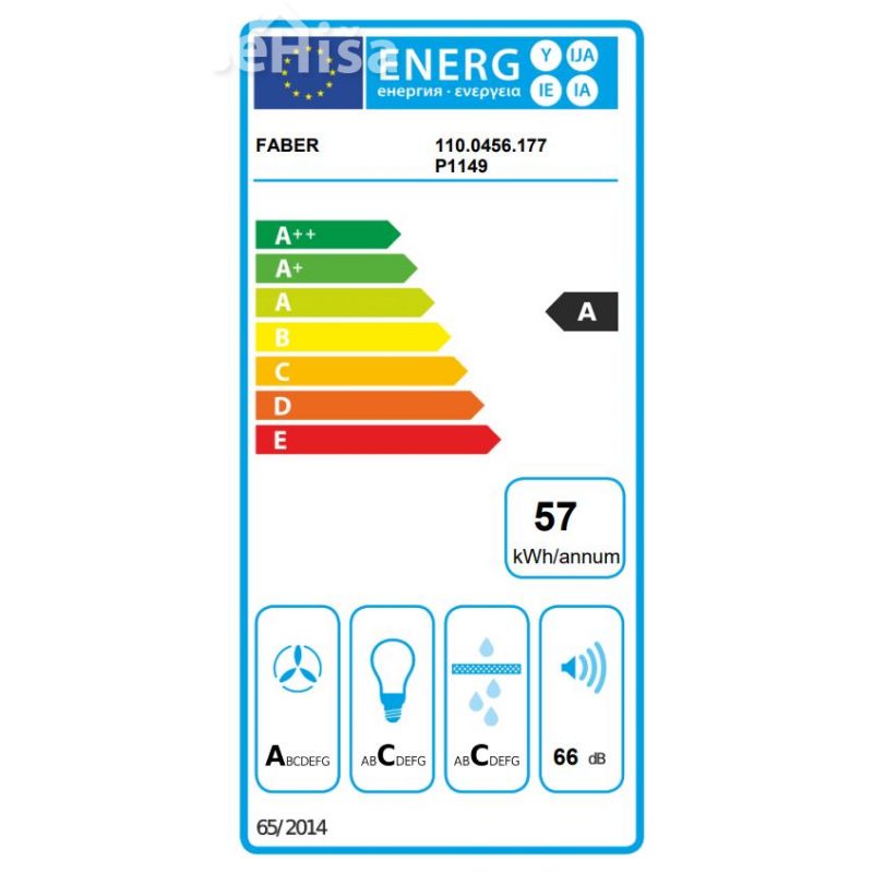 Stenska rustikalna kuhinjska napa CHLOE EV8  OC A70 FABER 7612981803636
