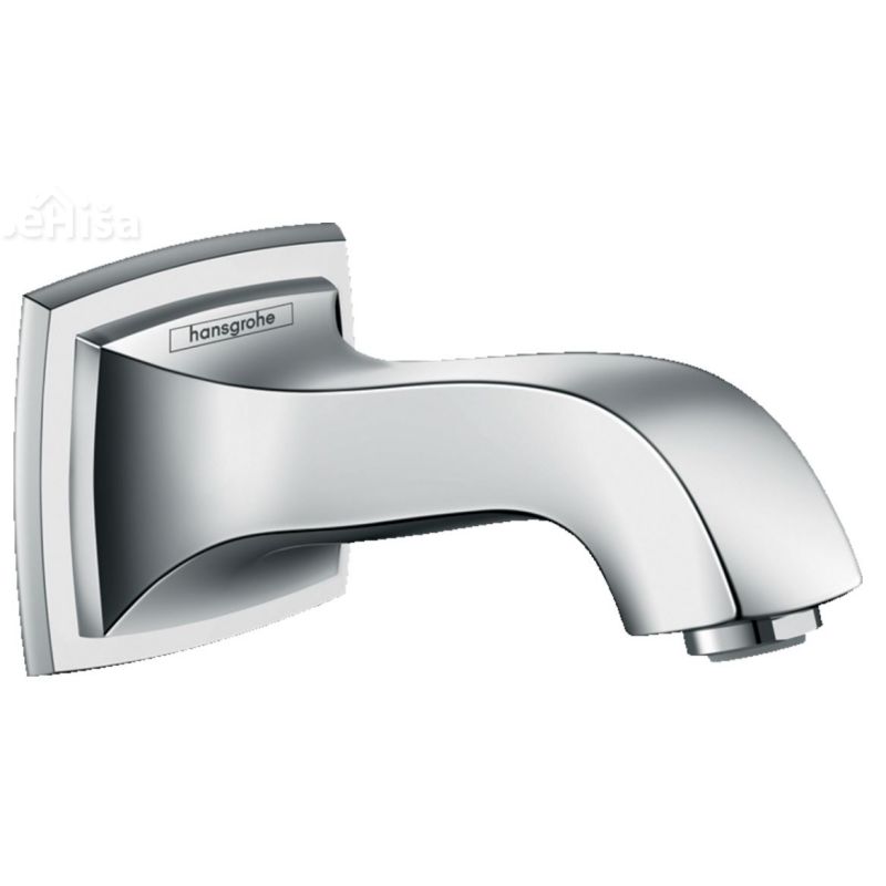 Stenski izliv za kopalno kad Metris Classic 15,9 cm krom HANSGROHE 13425000
