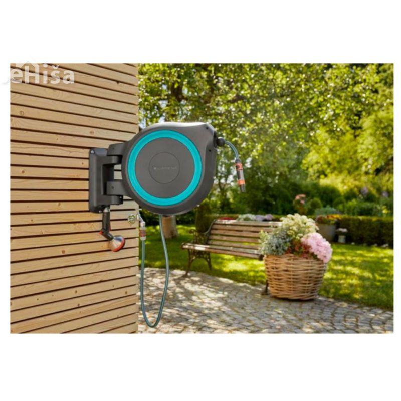 Stenski nosilec za cev RollUp L 30 m GARDENA 18625-20
