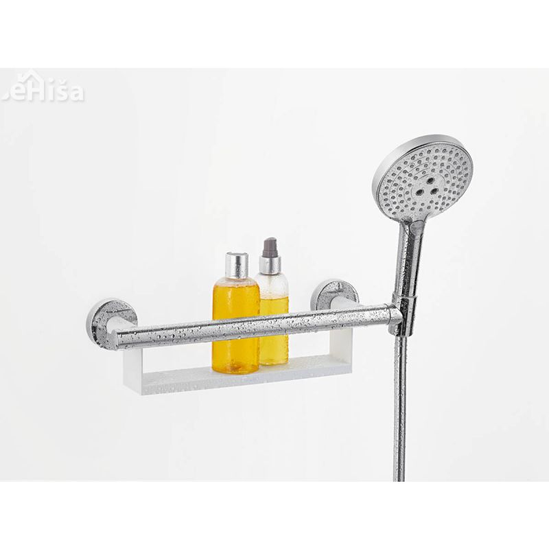 Stensko držalo za tuš Unica bela-krom HANSGROHE 26328400
