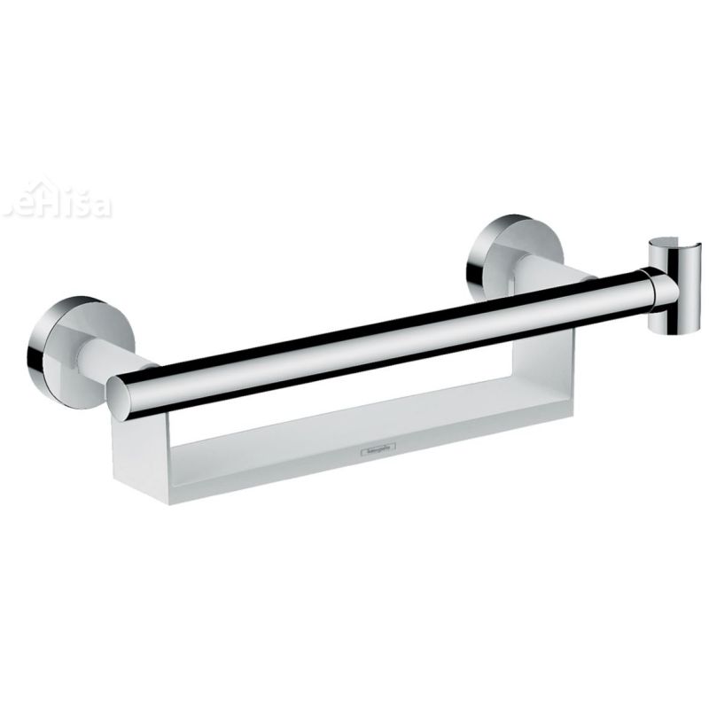 Stensko držalo za tuš Unica bela-krom HANSGROHE 26328400
