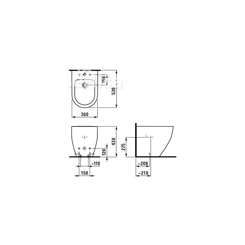 Talni bide PRO LAUFEN 832952
