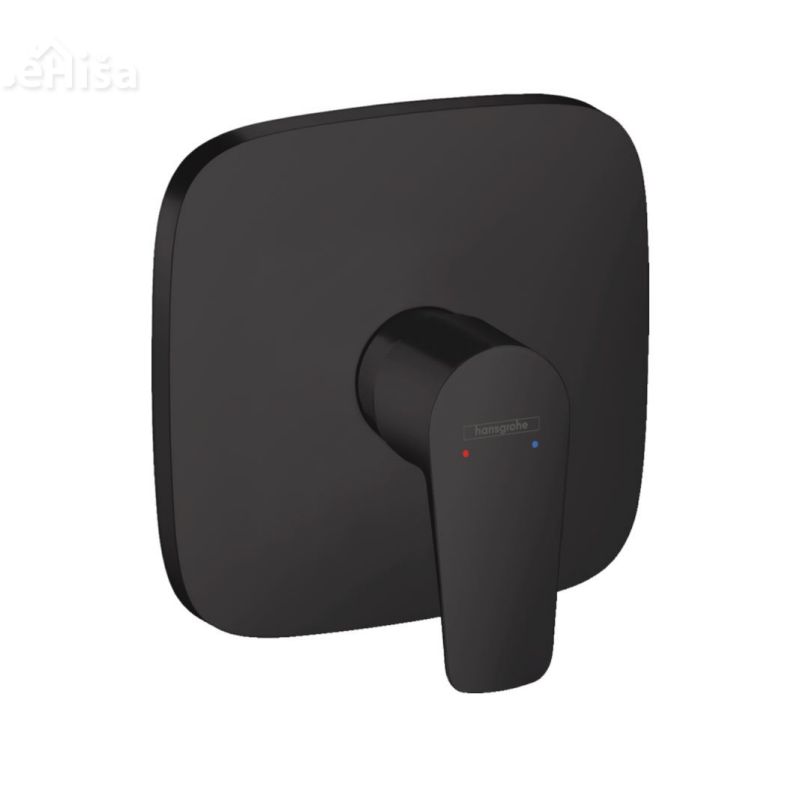 Termostatska armatura za tuš Ecostat črna mat HANSGROHE 71765670
