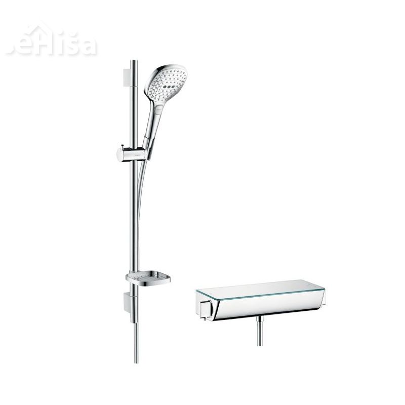 Termostatski stenski tuš komplet Raindance Select E 65 cm krom HANSGROHE 27038000
