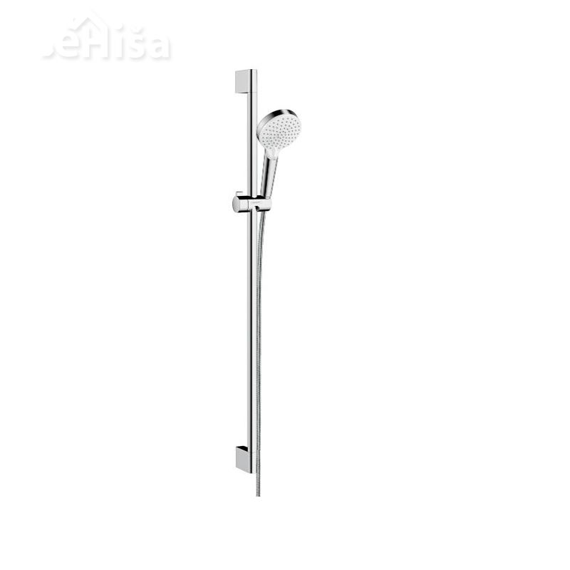 Termostatski tuš komplet Crometta Evostat 1001 CL bela-krom HANSGROHE 27813400
