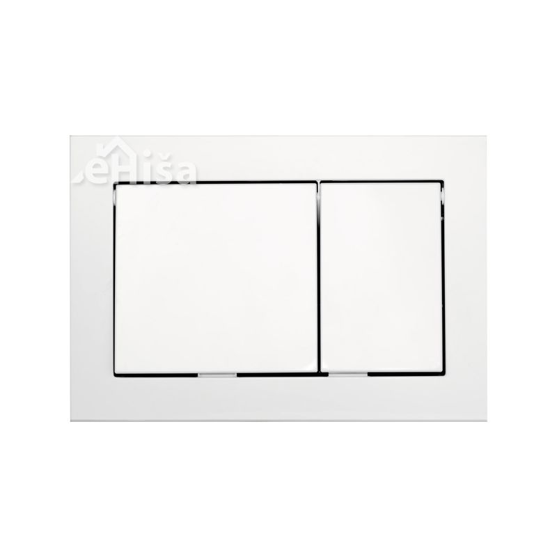 Tipka za dvokoličinsko splakovanje Base bela TECE 9240700