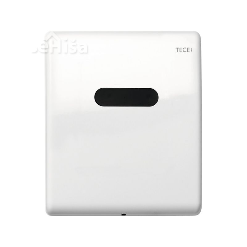 Tipka za splakovanje pisoarja IR Planus bela-sijaj 6V TECE 9242356