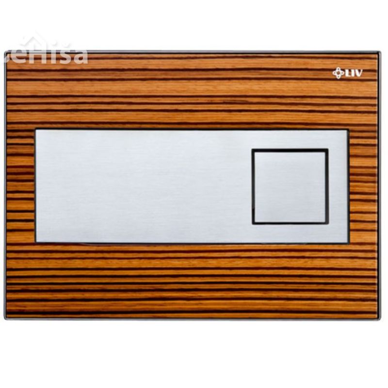 Tipka za splakovanje Ruby zebrano LIV 70107
