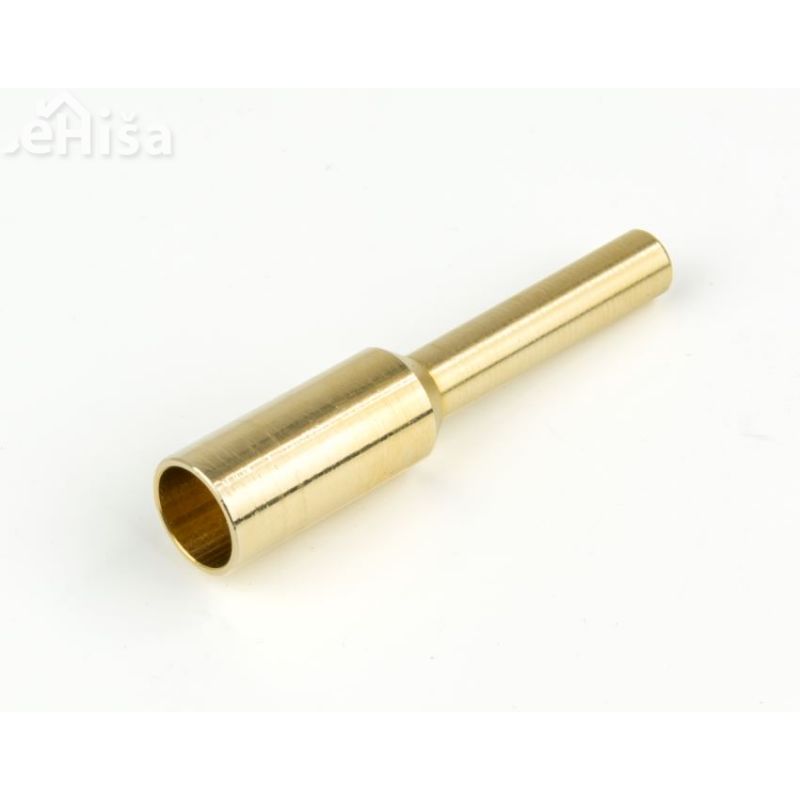 Tuljka - pokrovček tipala iz medenine za prilagodljivo cev fi6,7 DANFOSS 12500120
