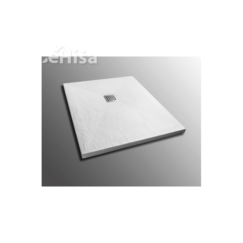 Tuš kad Slate 90x100 bela ZENON TKSLA90100B

