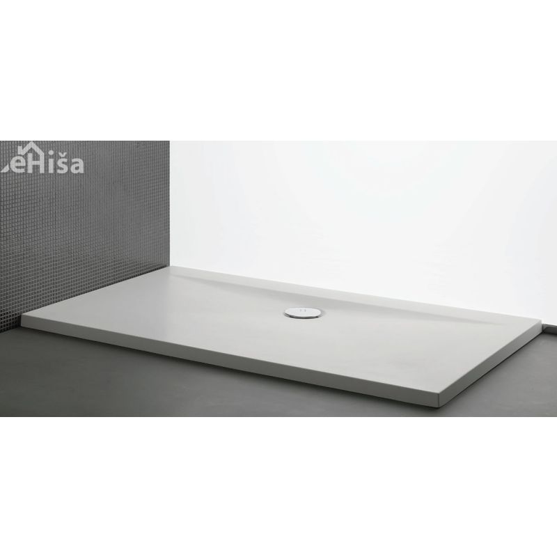 Tuš kad za vgradnjo Re-Walk 140x80 cm liti marmor KOLPA-SAN 597250