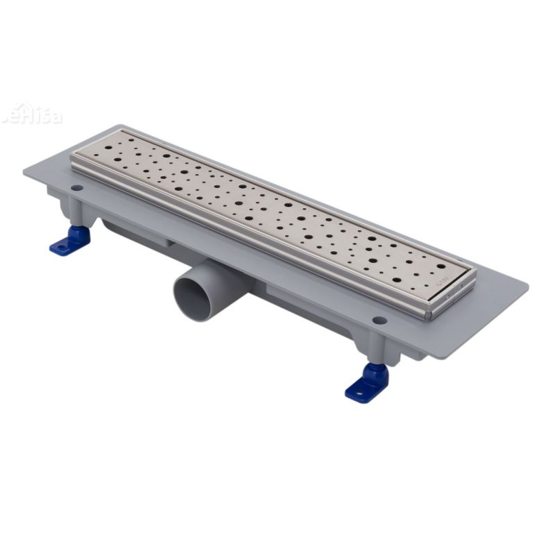 Tuš kanaleta iz nerjavnega jekla z rešetko GALAXY 650 mm LIV 674754
