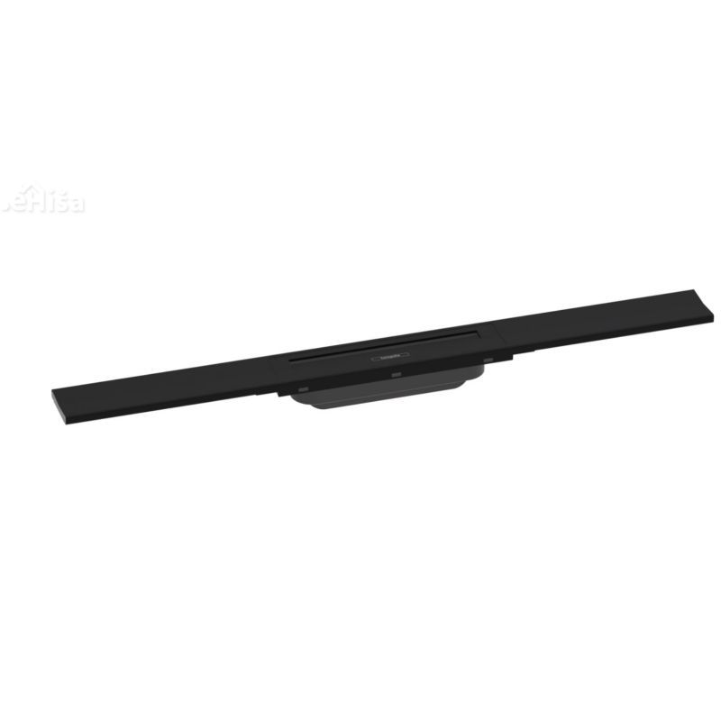 Tuš kanaleta RainDrain Flex 70 cm z možnostjo rezanja črna mat HANGROHE 56043670
