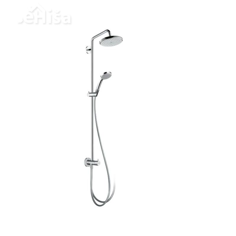 Tuš komplet z ročko in nosilcem Croma 220 krom HANSGROHE 27224000

