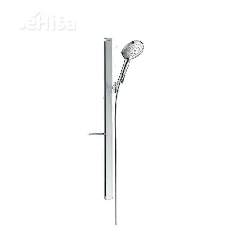 Tuš komplet z ročko in nosilcem Raindance Select S 90 cm brez armature krom HANSGROHE 27648000
