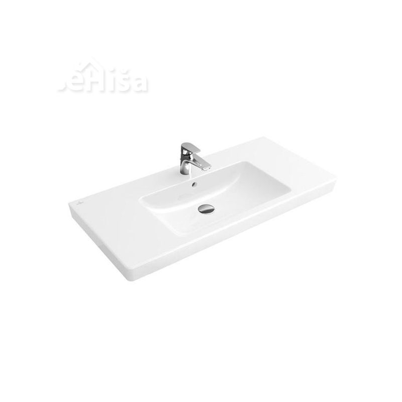 Umivalnik SUBWAY 2.0 VANITY 100x47 cm white alpin VILLEROY & BOCH