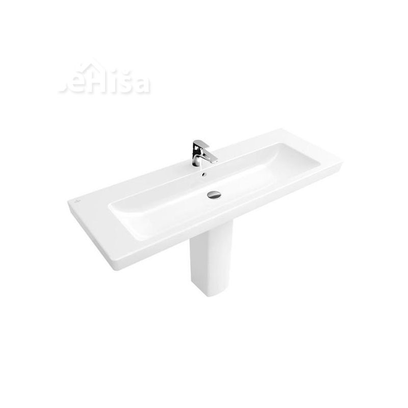 Umivalnik SUBWAY 2.0 VANITY 130x47 cm white alpin VILLEROY & BOCH

