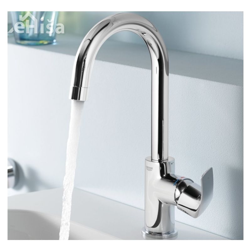 Umivalniška enoročna armatura Eurosmart New visoka GROHE 23537002
