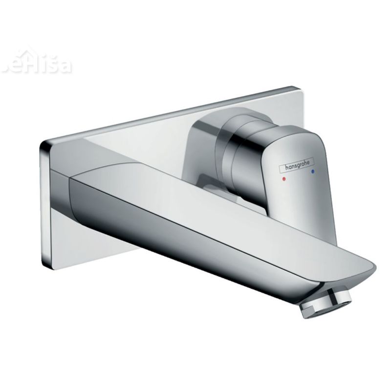 Umivalniška nadometna stenska armatura Logis S 19,5 cm krom HANSGROHE 71220000
