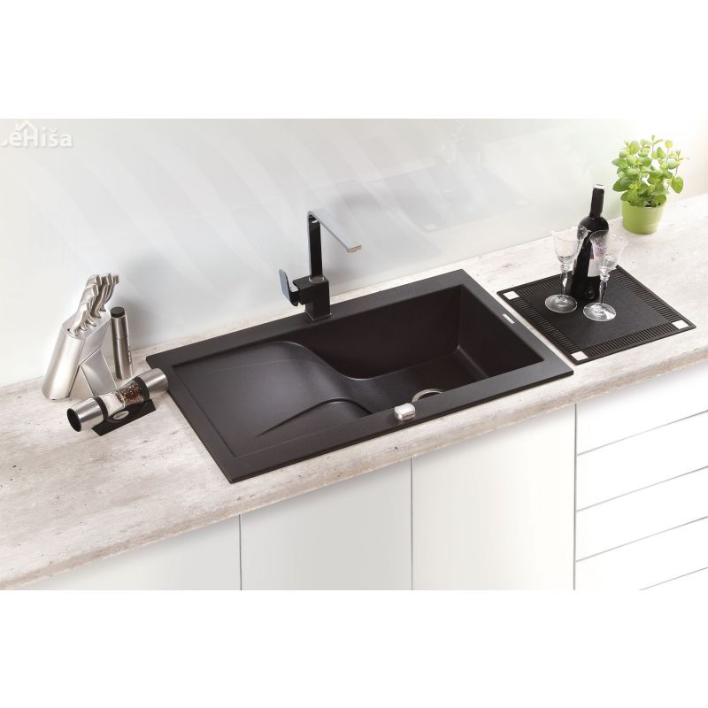 Vgradno granitno korito RAPSODIA 60 izbira barve DEANTE