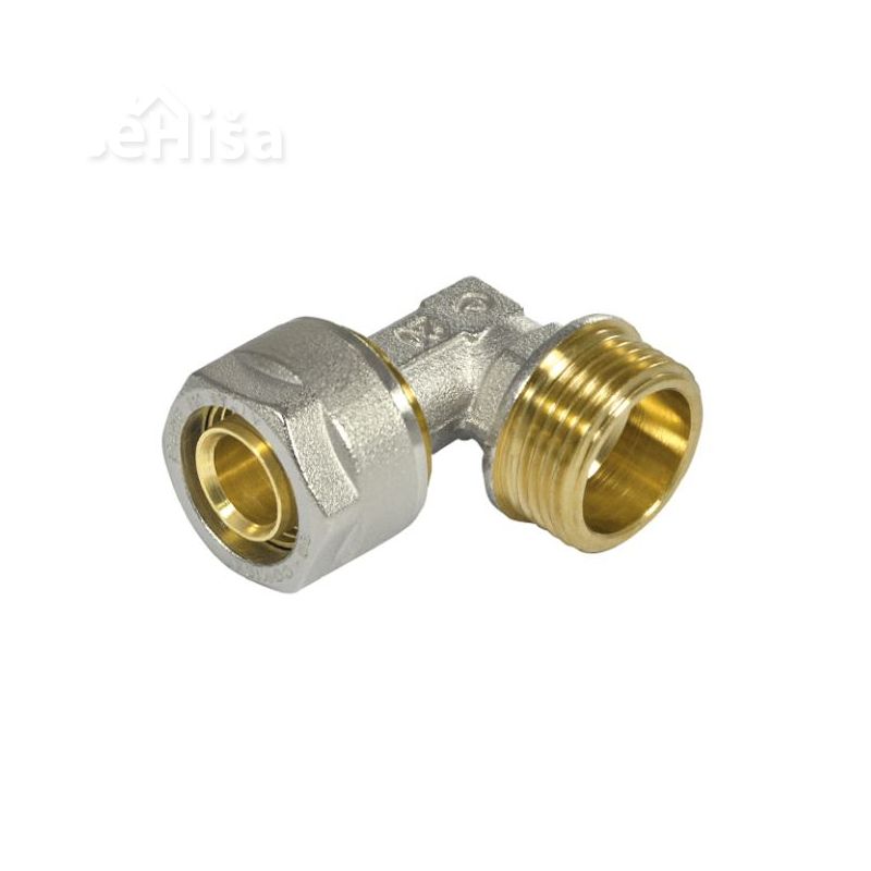 Vijačno prehodno koleno ALUMPLAST ZN 16×2 - 1/2” COMISA
