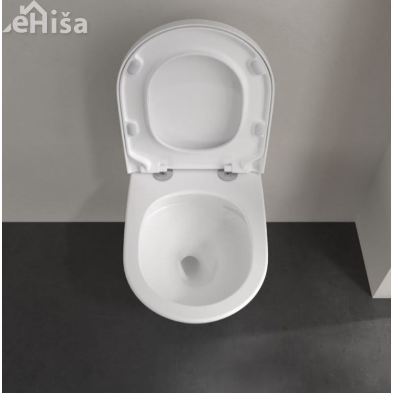 Viseča WC školjka Subway 3.0 z desko z počasnim zapiranjem VILLEROY