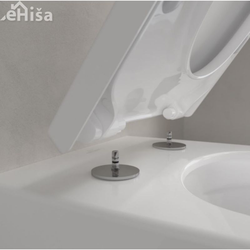 Viseča WC školjka Subway 3.0 z desko z počasnim zapiranjem VILLEROY