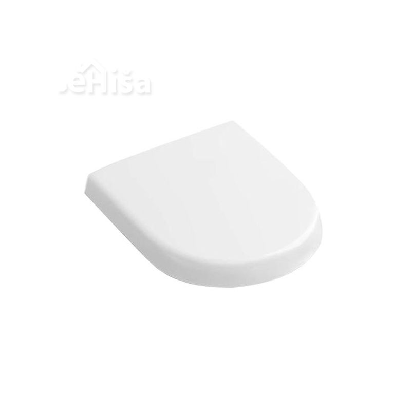 WC deska z mehkim zapiranjem SUBWAY 2.0 COMPACT VILLEROY & BOCH 9M69S101
