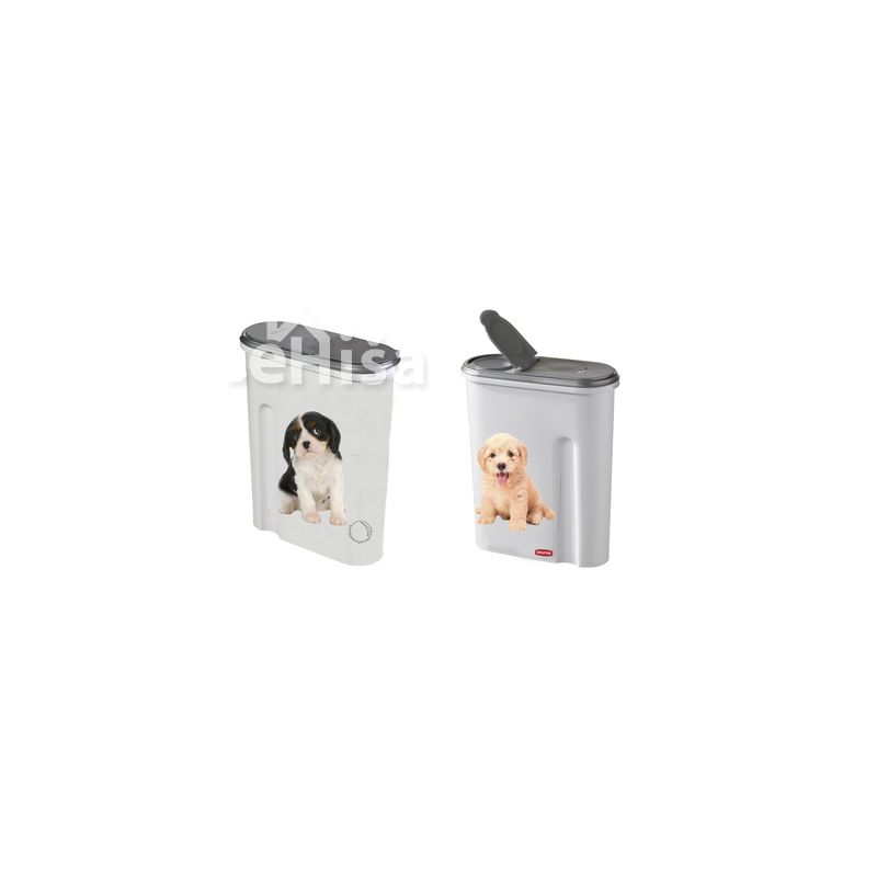 Zaboj za hrano za živali PETLIFE 1,5 kg kuža CURVER 3903-P81