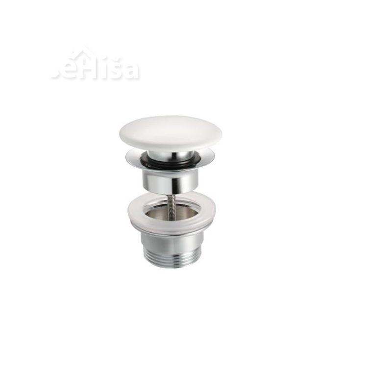 Zgornji del sifona za umivalnike brez preliva bela CATALANO 9050600001
