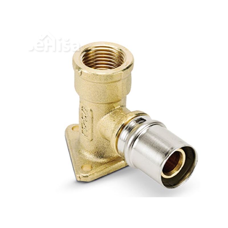 Zidni končni priključek ALUMPLAST NN 16x2-13 mm (16x2-1/2”) FLUXO
