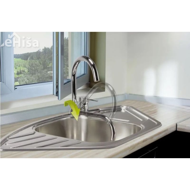 Zložljiva kuhinjska armatura ASTER krom DEANTE BCA 061M

