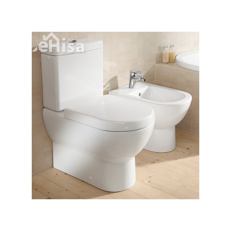 WC deska z mehkim zapiranjem SUBWAY white alpin VILLEROY & BOCH 9M55S101
