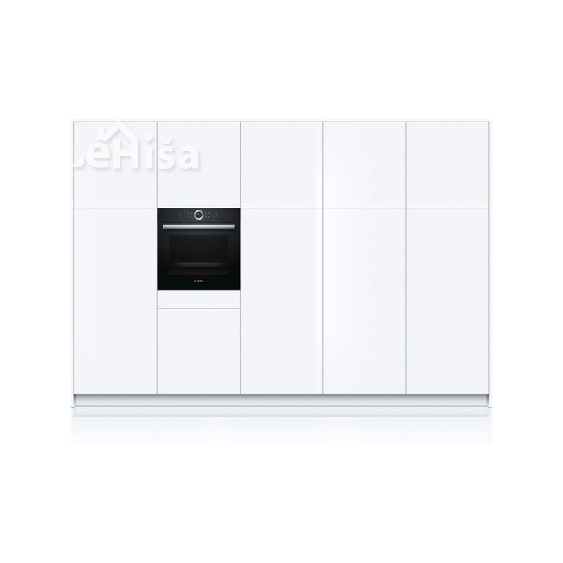 Vgradna pečica 60x60 črna BOSCH HBG675BB1

