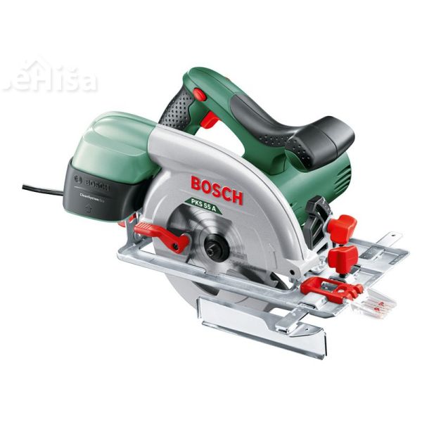 Ročna krožna žaga PKS 55 A SET BOSCH 0603501020
