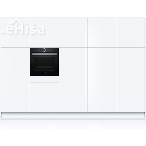 Vgradna pečica 60x60 črna BOSCH HBG675BB1
