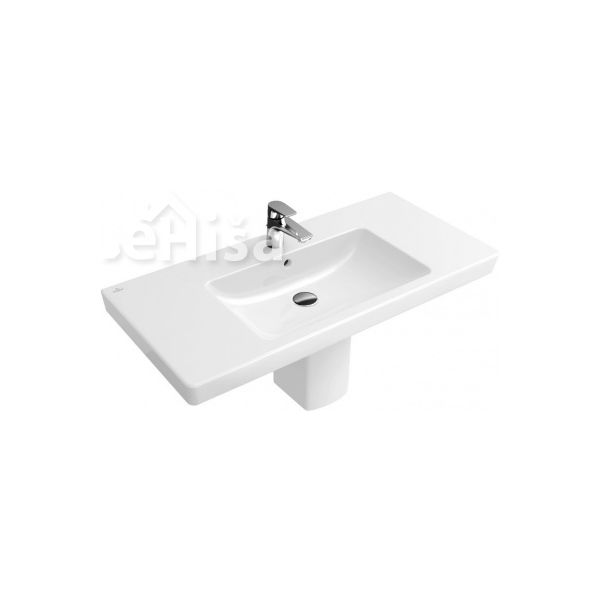 Umivalnik z luknjo in prelivom Subway 2.0 Vanity VILLEROY & BOCH 7175A001