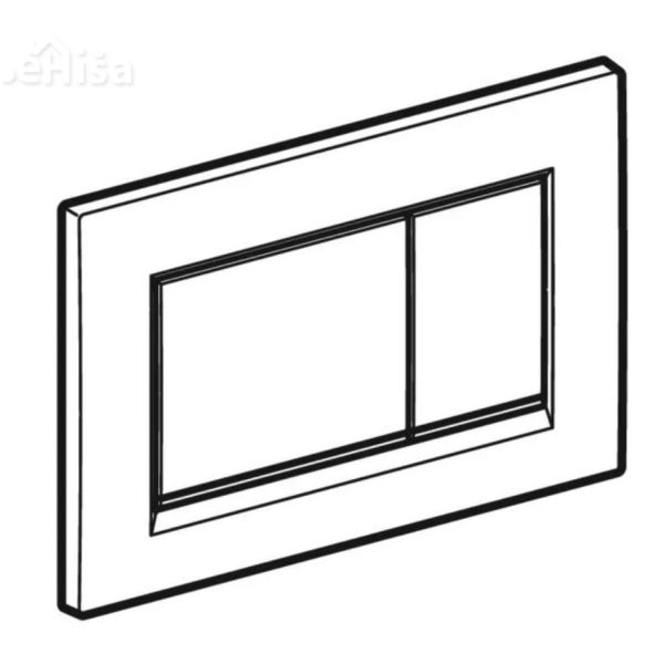 Aktivirna tipka za 2-količinsko splakovanje črna-mat črna-črna SIGMA 30 GEBERIT 115.883.DW.1
