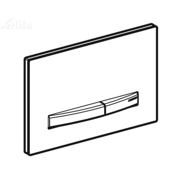 Aktivirna tipka za dvokoličinsko splakovanje Sigma50 sijajni krom GEBERIT 115.788.21.2
