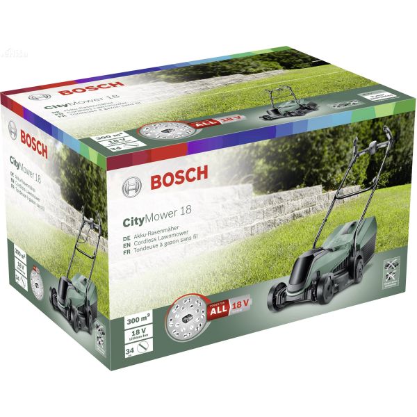 Akumulatorska kosilnica 18V CityMower 18 BOSCH 06008B9A00
