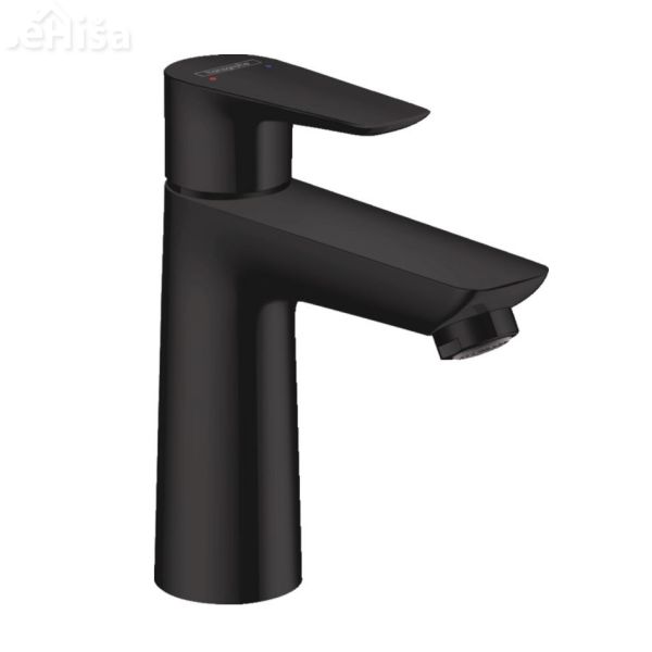 Armatura za umivalnik Talis E črna mat HANSGROHE 71710670